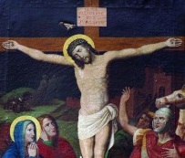 Jesus dies on the cross